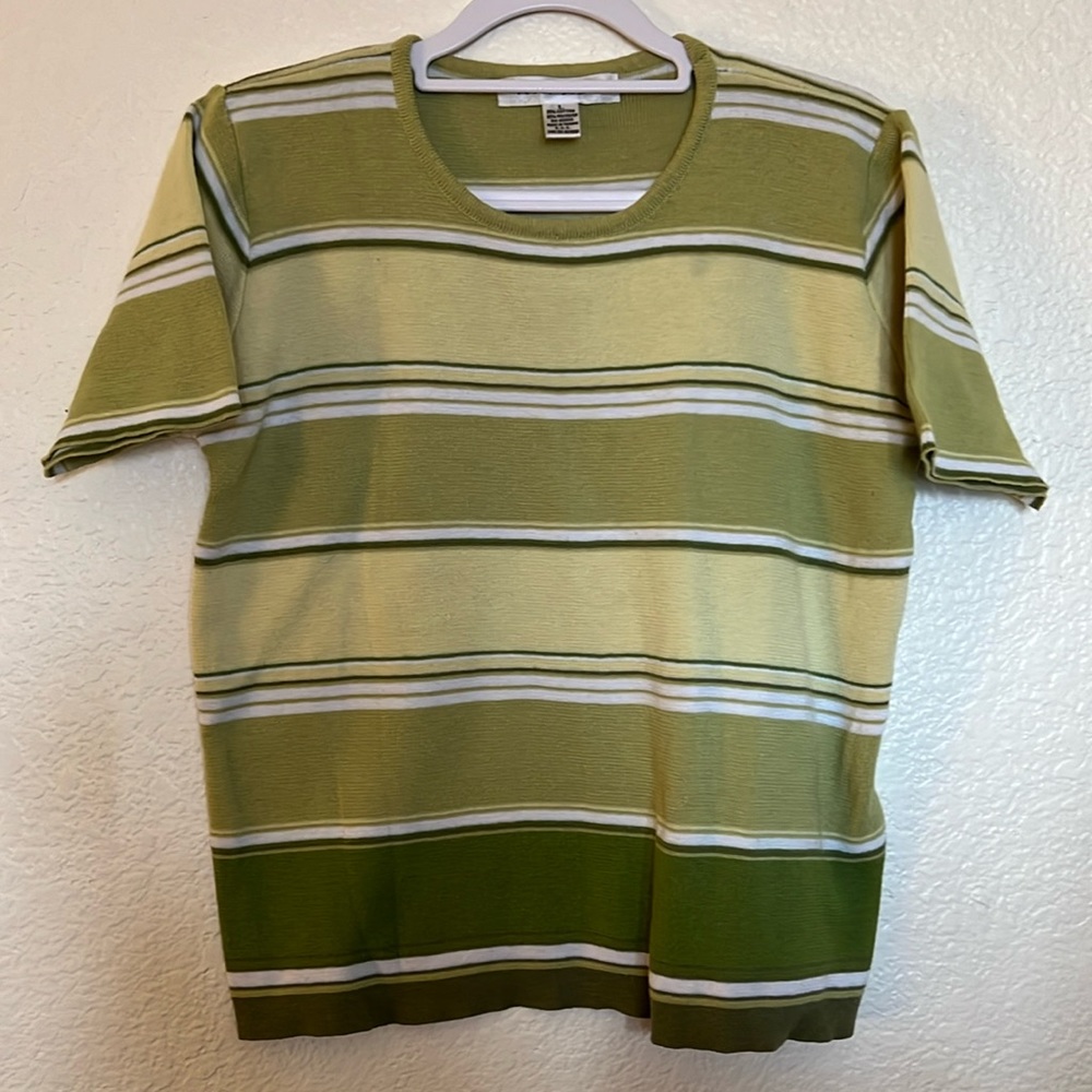 5 for $10 RAFAEL vintage striped knit top